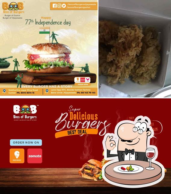 Meals at Boss of Burgers (BOB)