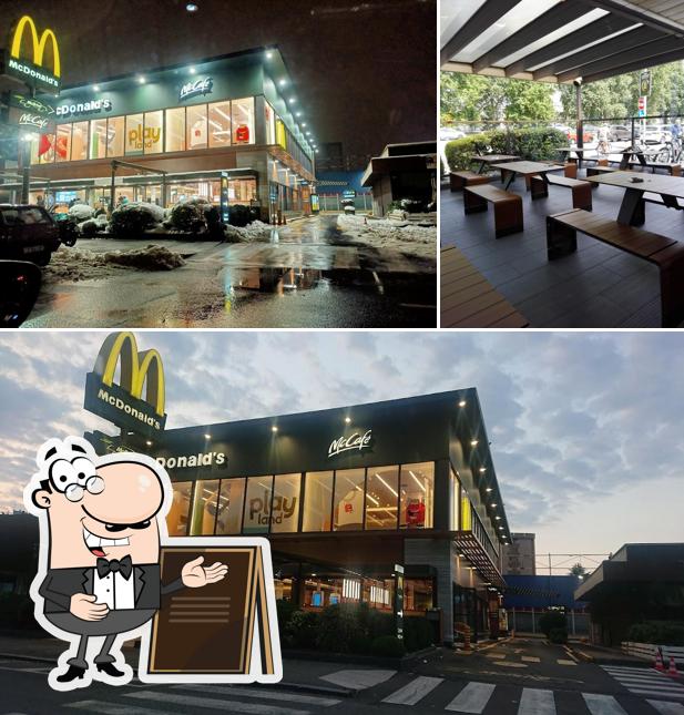 Gli esterni di McDonald's