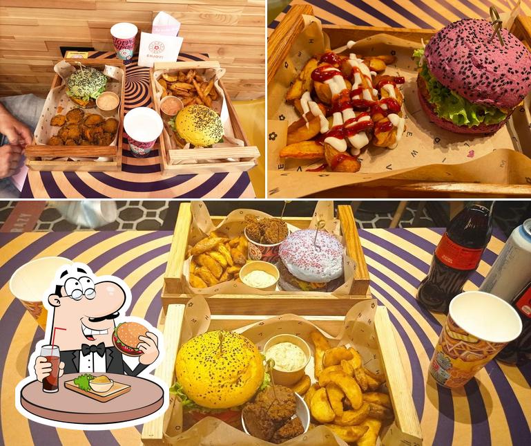 Concediti un bell'hamburger a Flower Burger