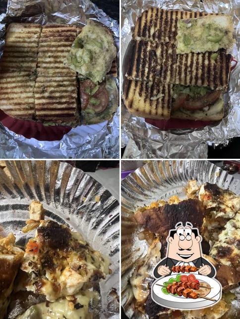 Food at Gayatri Sandwich