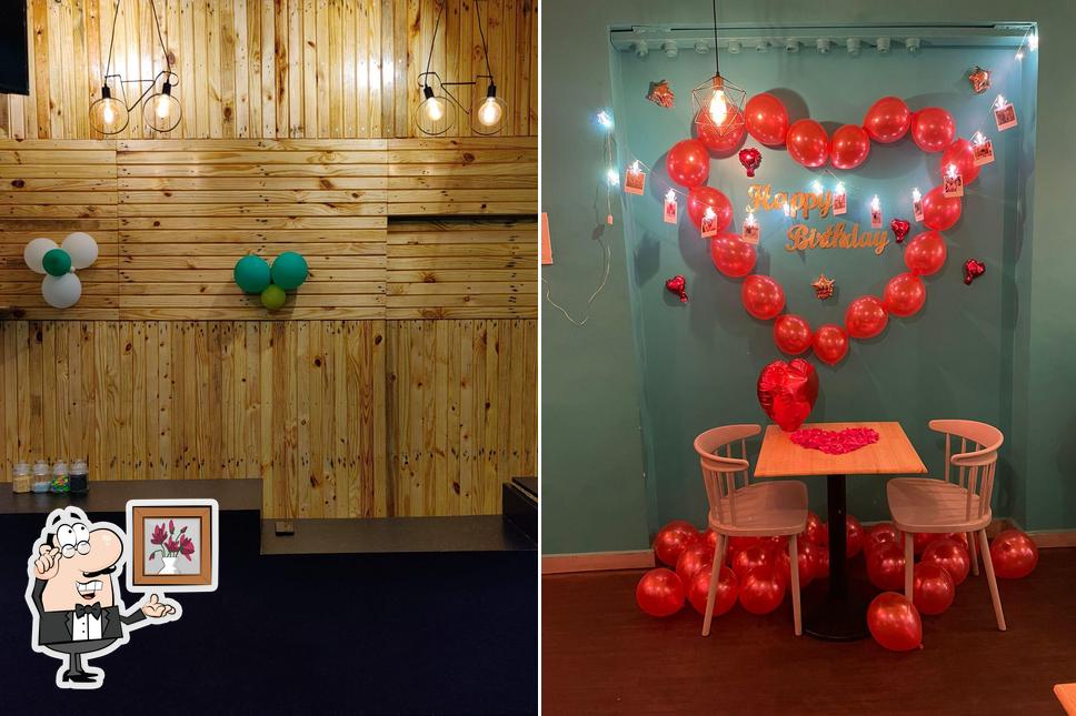 The interior of Hashtag Cafe