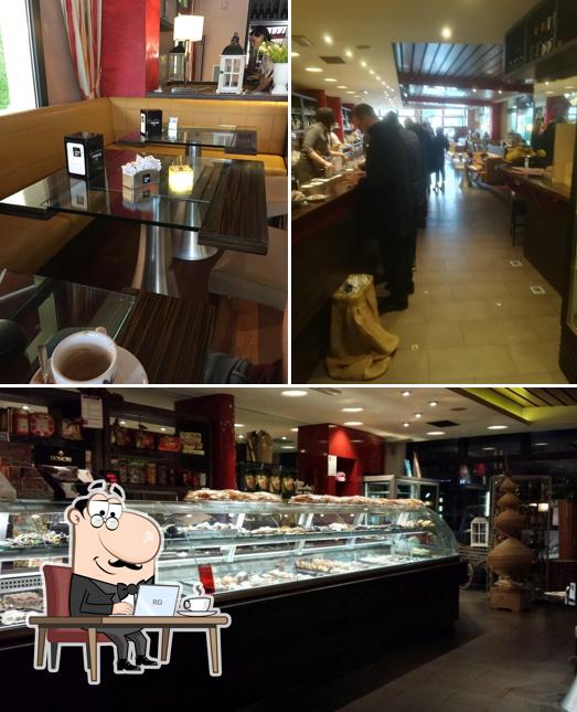 Questa è la immagine che mostra la interni e cibo di L'Arte Della Pasticceria
