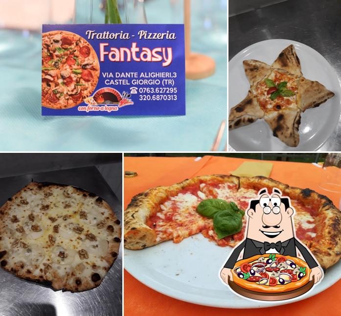 Prenditi tra le svariate varianti di pizza