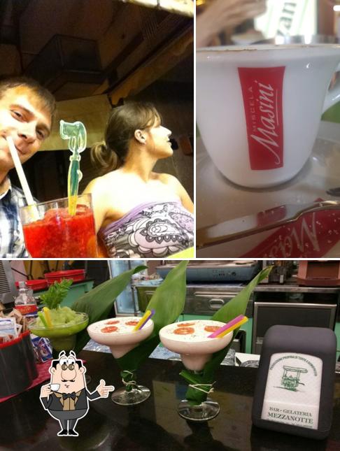 Goditi qualcosa da bere a Gelateria Mezzanotte