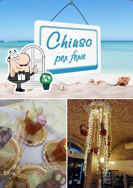 Tra le diverse cose da Bar Ragno srl si possono trovare la esterno e cibo