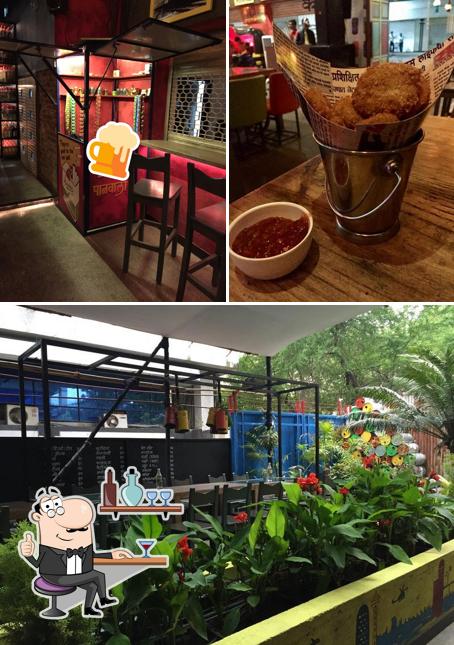 Check out the photo depicting interior and exterior at The Bombay Bronx