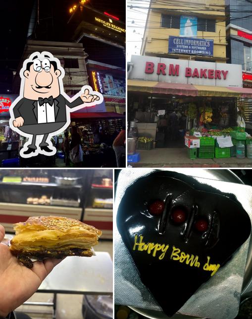 The interior of BRM Bakery