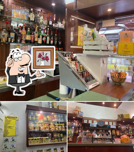 Gli interni di Caffetteria Mexico