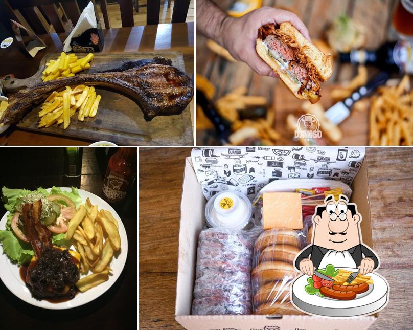 Comida em Django Hamburgueria - Vila A