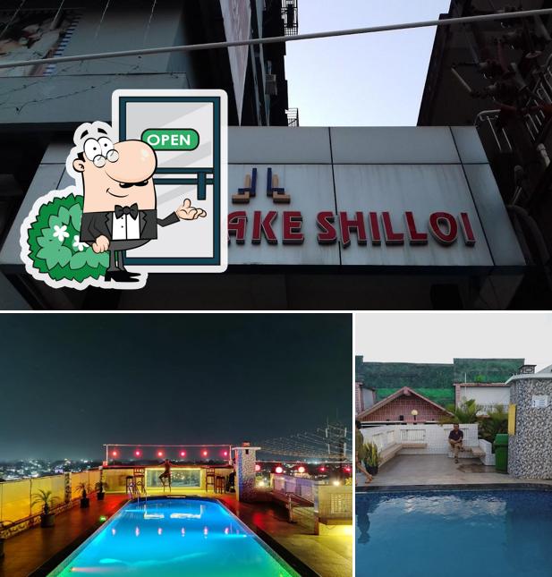 The exterior of Hotel Lake Shilloi