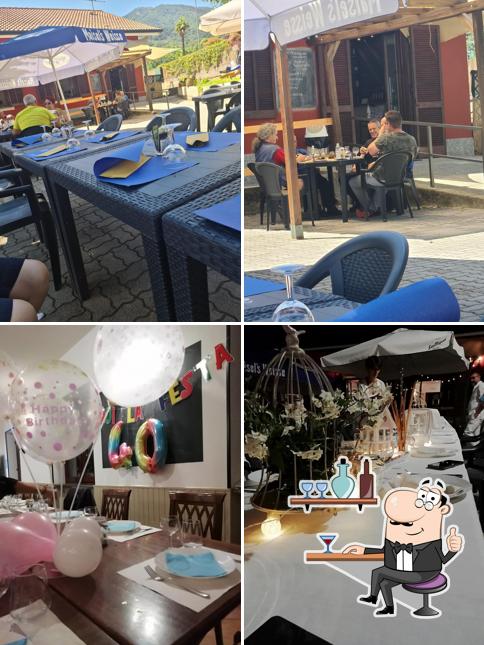 Gli interni di Locanda Alla Rocca