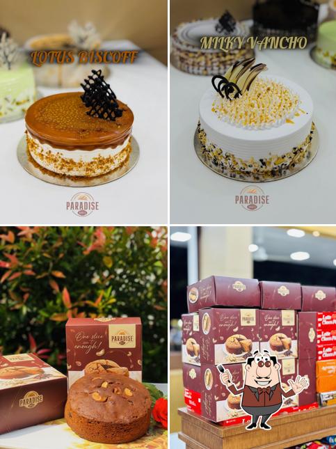 Food at Paradise Bakes Calicut
