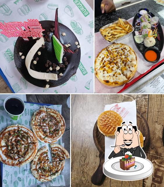 Chocolate cake at Pizza Xitement