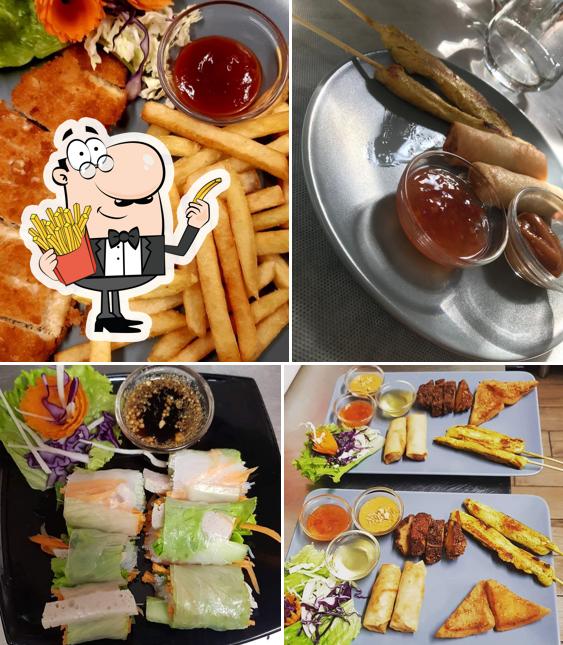 Assaggia un piatto di patatine a Ristorante Baan Thai