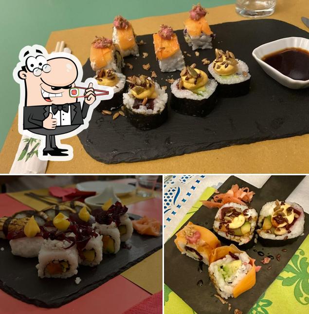 Prova le diverse opzioni di sushi