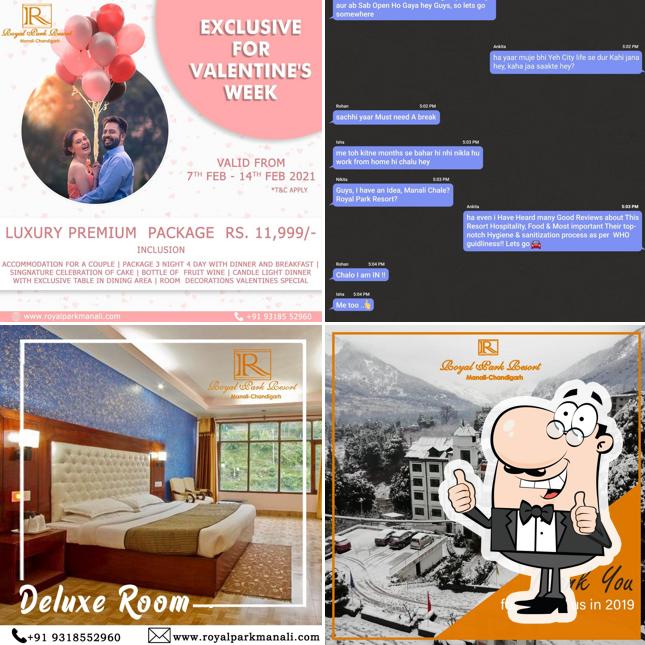 Here's a picture of Royal Park Resorts and Spa, Manali (A River side Resort)