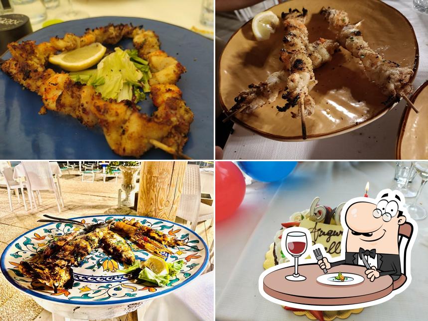 Platti al Ristorante Chalet Caribe