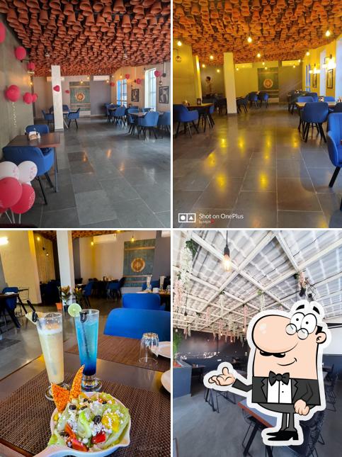 The interior of Vrindavan Pure Veg