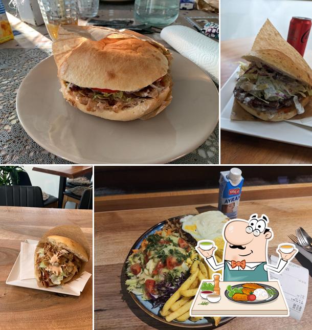 Panino con maiale stirato al Zéro Deux Volketswil Restaurant & Take Away