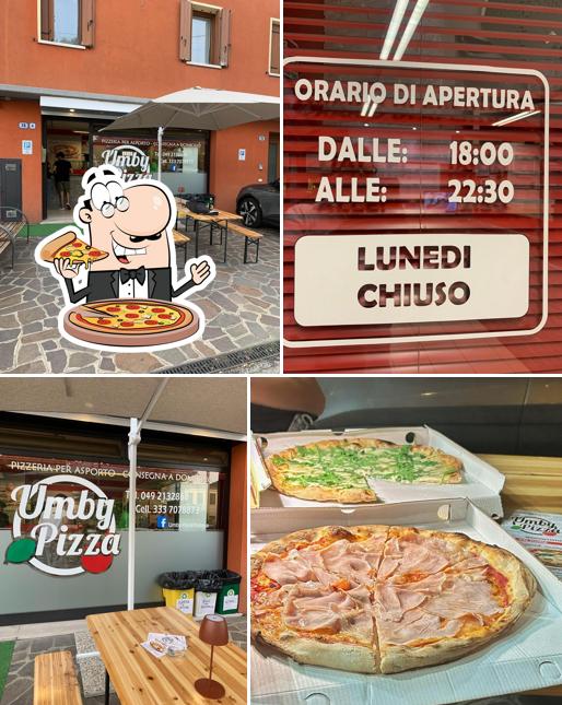 A Umby Pizza Padova, puoi ordinare una bella pizza
