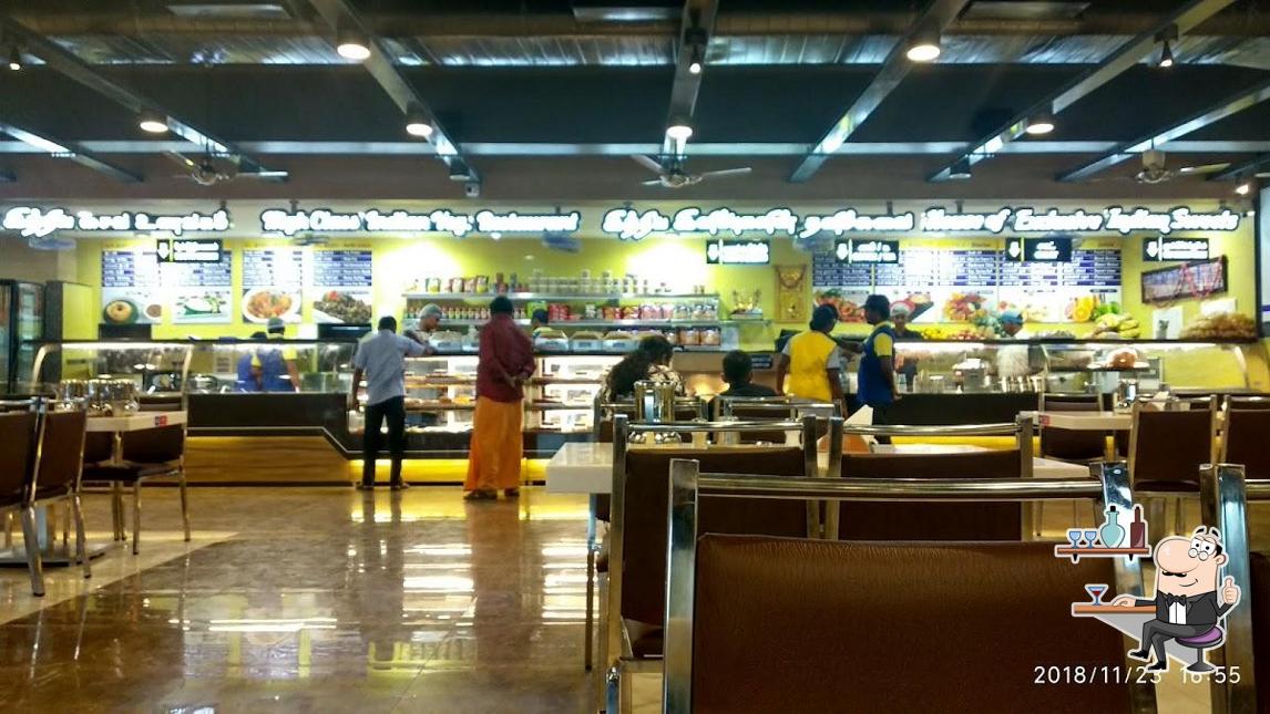 The interior of Adyar Ananda Bhavan - A2B