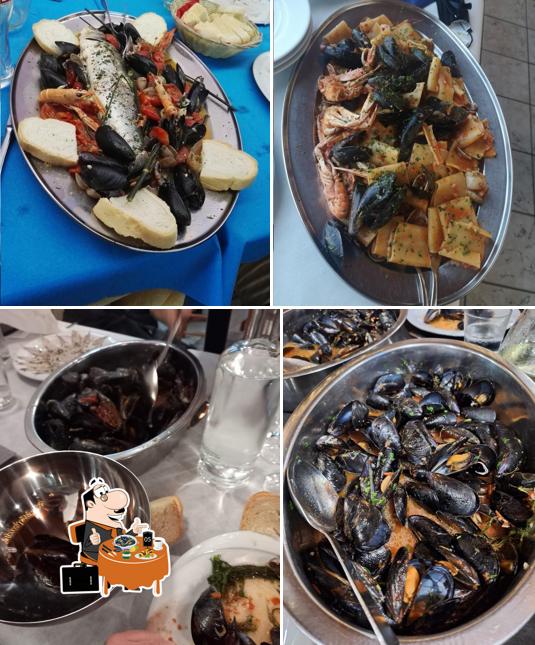 Cozze al Boria Aroldo Alb. Rist. Il Gabbiano. Pizzeria