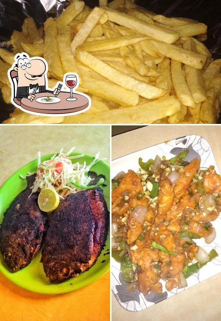 Food at Green Land Pub & Restaurant