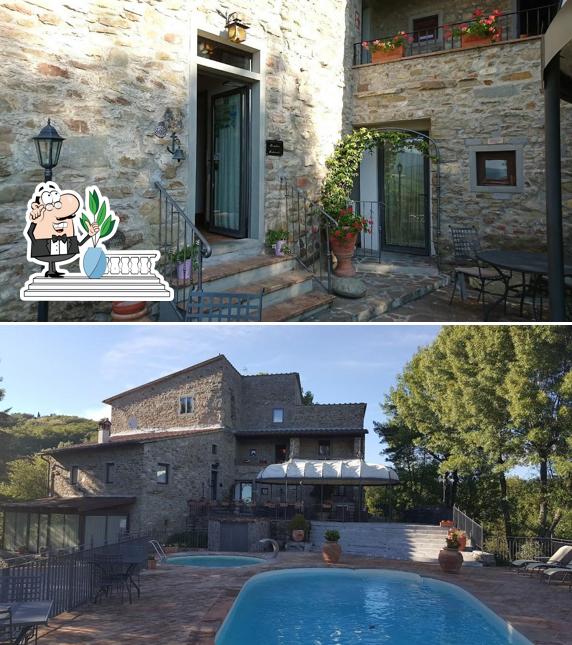 Puoi goderti l'aria fresca dal dehors di Il Castelluccio Country Resort