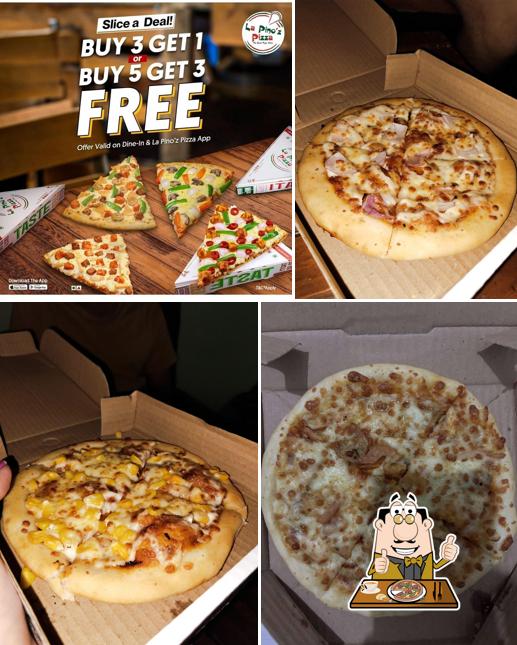 Try out pizza at La Pino'z Pizza