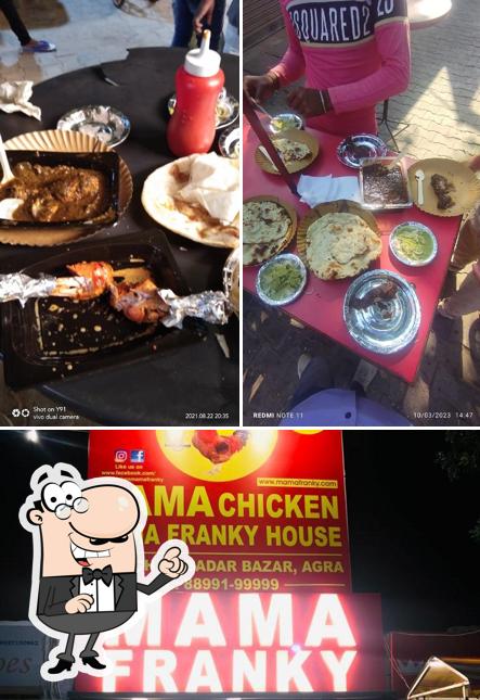 Take a seat at one of the tables at Mama Chicken Mama Franky House