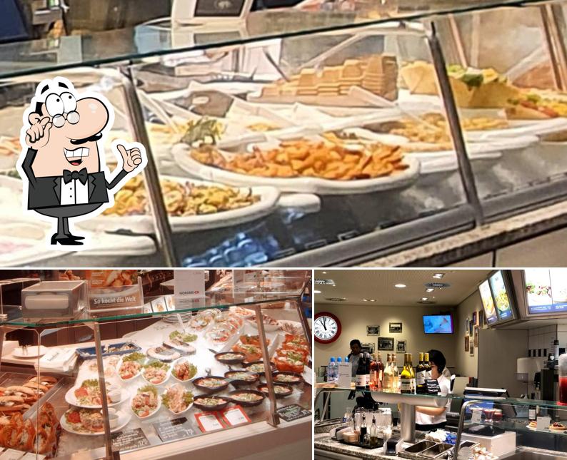 La immagine della interni e bancone da bar di NORDSEE