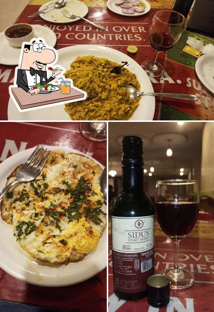 Food at HOTEL MAYUR RESTAURANT, BAR & lodging