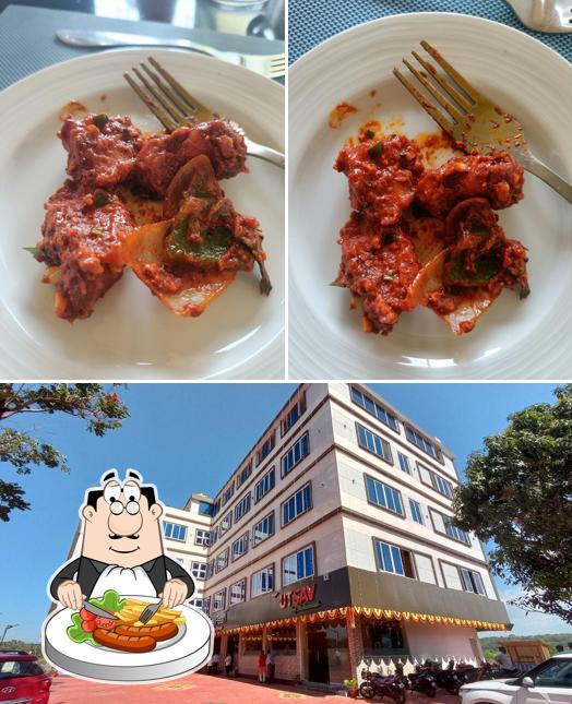 Take a look at the picture depicting food and exterior at Sea Pearl