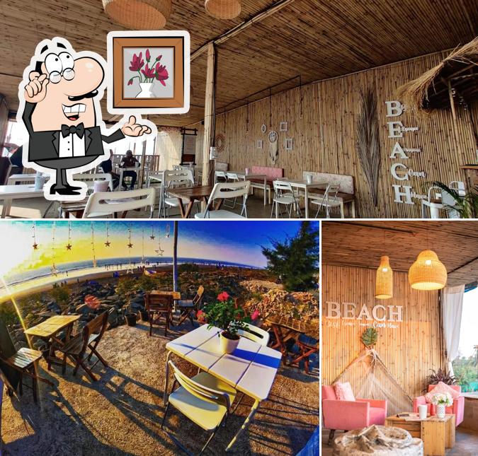 The interior of The Good Vibes Cafe