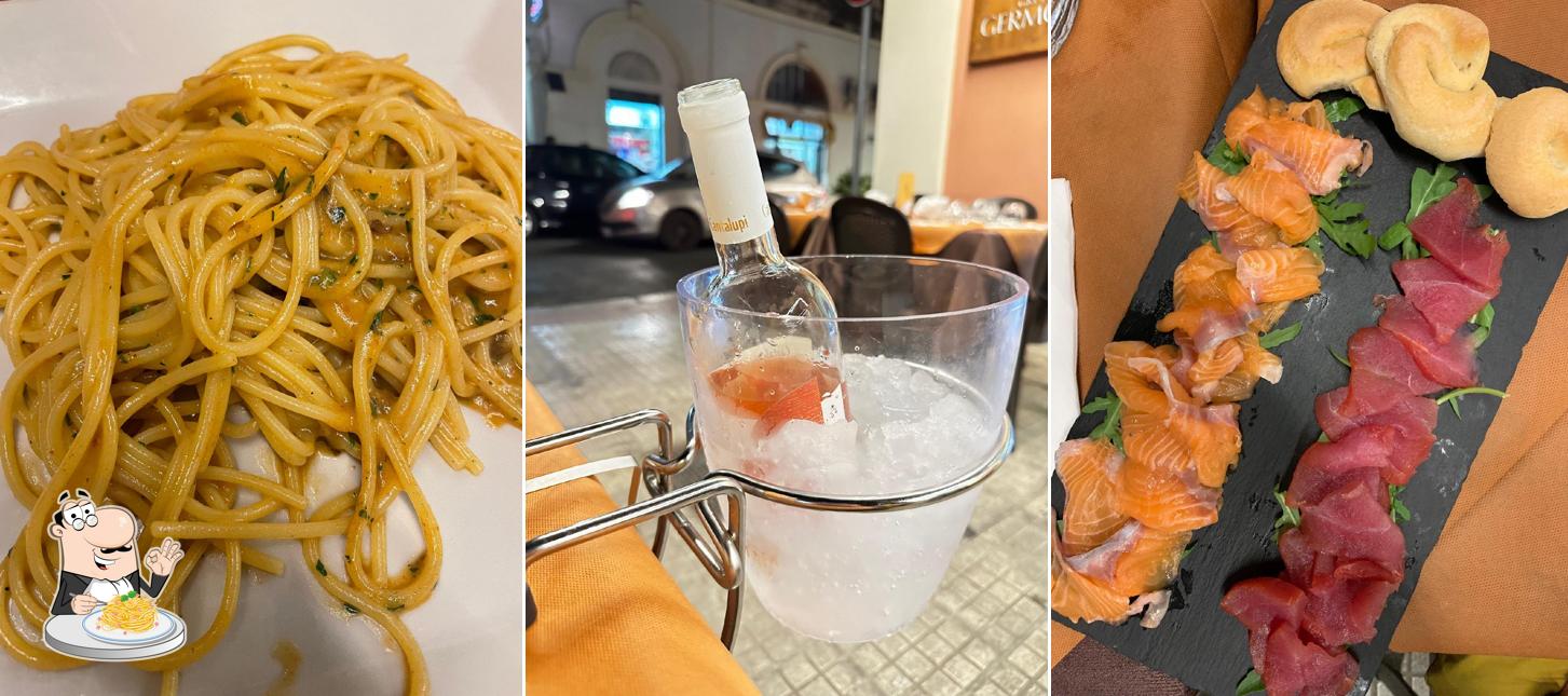 Spaghetti alla carbonara al La boutique Navetta Srl Gruppo Germogli