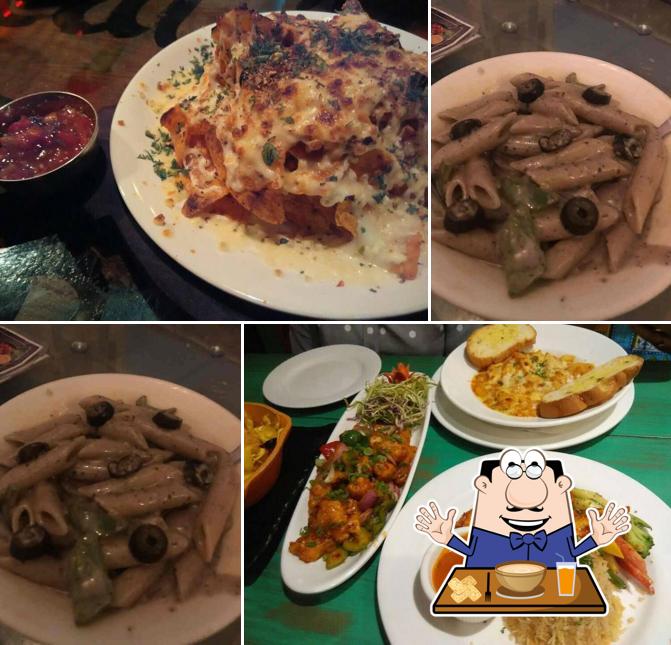Food at Cafe Hide Out
