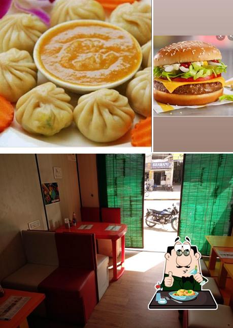 This is the picture showing food and exterior at Lakecity LCF