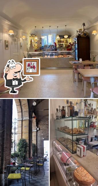 Gli interni di Friends Caffè