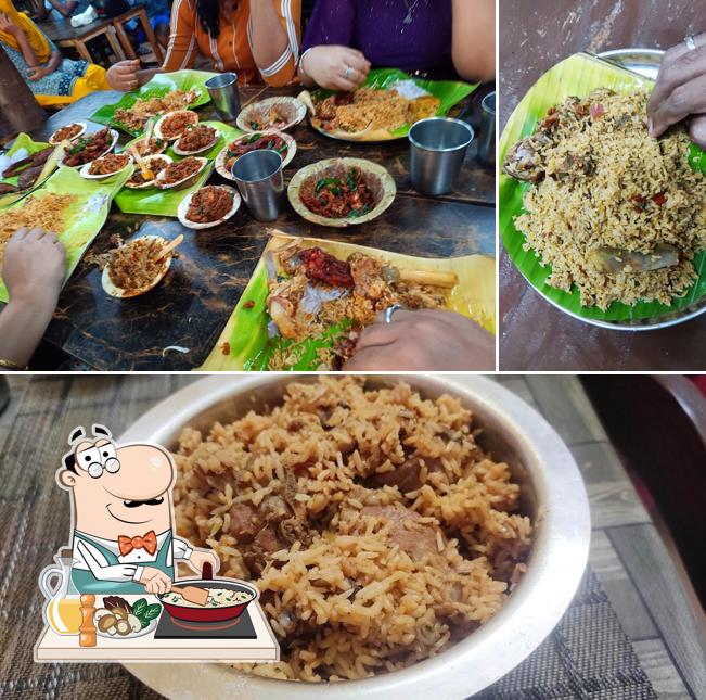 Fried rice at Kuppusamy Chettinadu Mess (Kooraikadai) Restaurant
