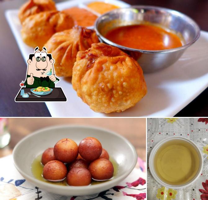 Among various things one can find food and beverage at Manorma khaana