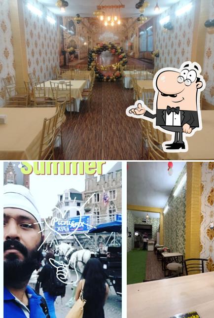 The restaurant's interior and exterior