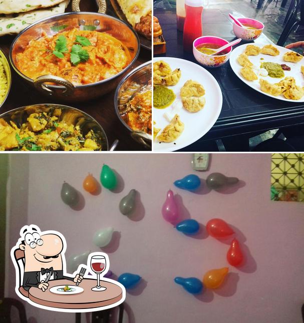 Food at Ashiyana restaurant
