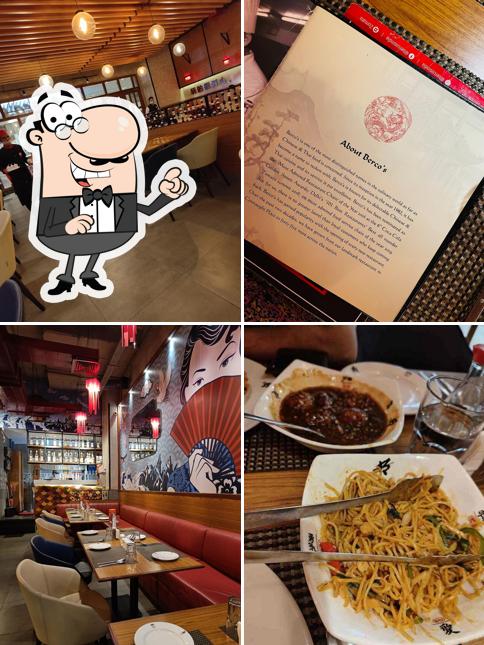 The interior of BERCOS, GAUR CITY MALL