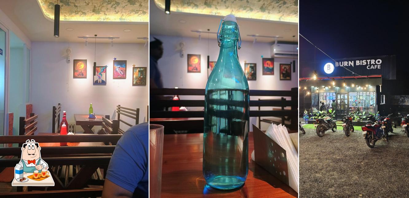 Enjoy a drink at Burn Bistro Cafe