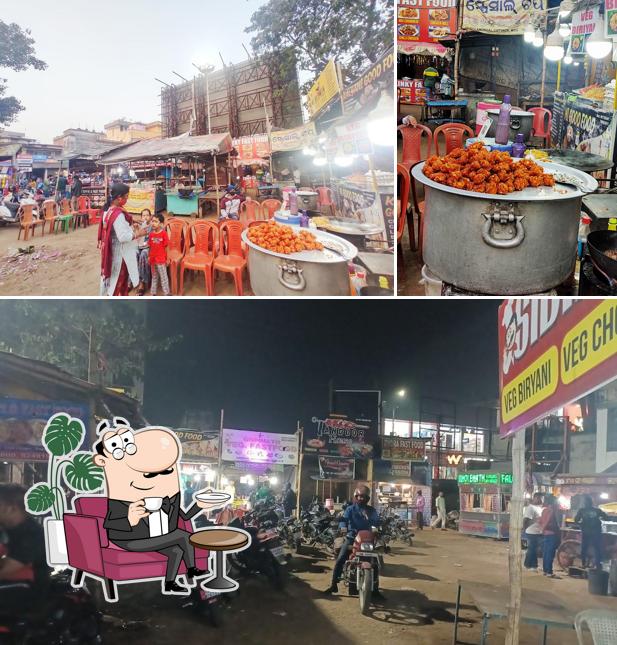 The interior of Cuttack Fast Food Market