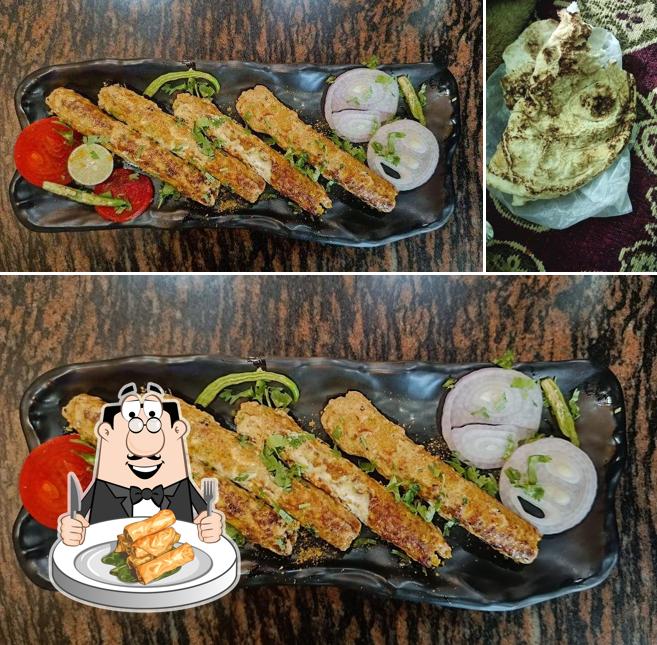 Spring rolls at Doon Mughal Foods