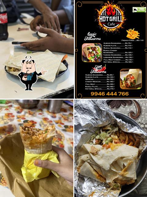 Enjoy a beverage at Hot Grill Shawarma