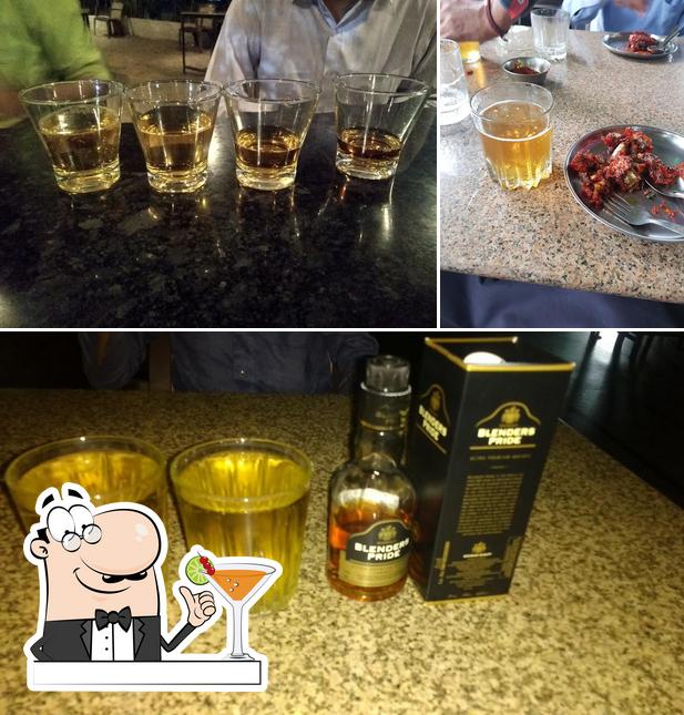 Try a drink from the menu