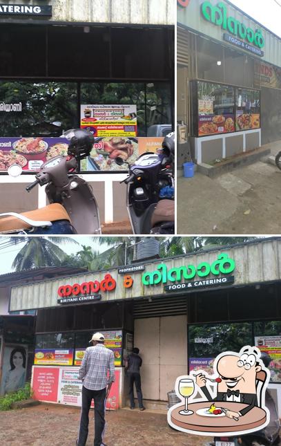 The restaurant's food and exterior