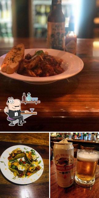 The interior of The Irish House